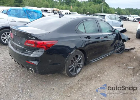 2018 Acura Tlx Tech A-Spec Pkgs z USA, uszkodzony, nr VIN 19UUB3F62JA002175